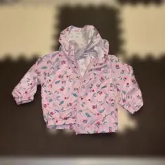 美品♡ 花柄ウインドブレーカー 80cm