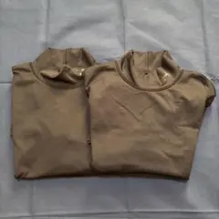 アンダーアーマー　長袖インナー　2点セット　SMサイズ　レディース　ブラック