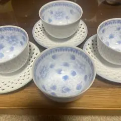 茶器3客　湯呑1個