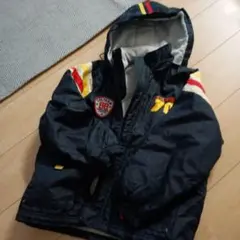 キッズ ジャケット フード付き 黒 88