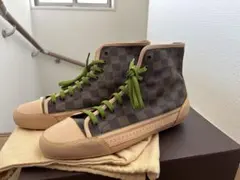 新品 LOUIS VUITTON ダミエ ハイカットスニーカー ルイ ヴィトンのサムネイル