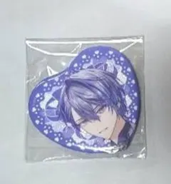 にじさんじ 小柳ロウ ハート缶バッジ