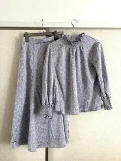 SNIDEL スナイデル 花柄セットアップ ブラウス スカート