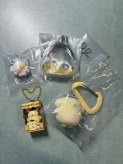サンリオ ポムポムプリン ガチャガチャ 4点セット まとめ売り