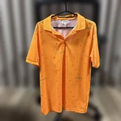 JACK BUNNY！！ バンダイ　pacmanコラボ オレンジ ポロシャツ