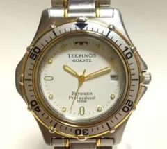 908/稼働 レア 70年代 テクノス ナポレオン 手巻き スクエア メンズ 