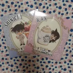 【名探偵コナン】SEGAラッキーくじオンライン E賞アートパネル 新一&蘭