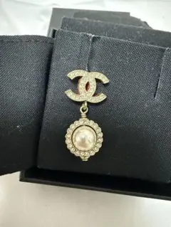 CHANEL シャネル ココマーク パール ピアス 片耳用