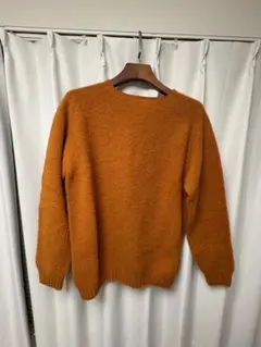 Harley of Scotland ニット セーター オレンジのサムネイル