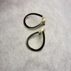 ゴールド ドロップ型 イヤリング