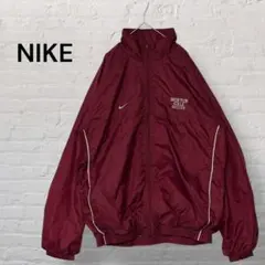 90s NIKE TEAM ナイロンジャケット 刺繍ロゴ L