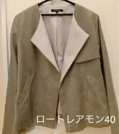 LAUTREAMONT　 ノーカラージャケット40