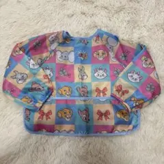 ディズニー 長袖お食事エプロン キャラクター