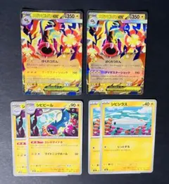 ポケモンカード メガデンリュウex シビビール シビシラス 計6枚のサムネイル
