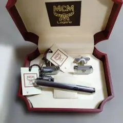 MCM Legère カフスとネクタイピン　カフリンクス　セット
