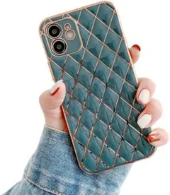 iPhone6/6s/7/8/SE2/SE3ケースグレーブルーチスマホケース