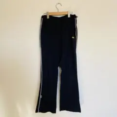 《FILA》黒　トレーニングパンツ　【M】　ゴム入り