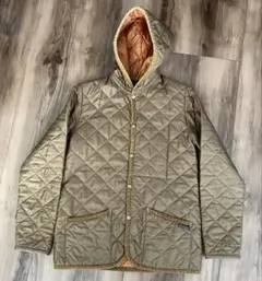 ラベンハム　レディース　キルティングジャケット フード付き