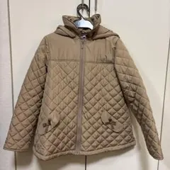 BeBe キルティングジャケット 150 ベージュ