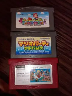 【GBA】スーパーマリオ 3本セット