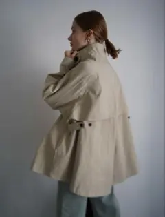 WELINOA ★ FLARE DESIGN TRENCH COAT