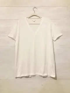 COS コス Vネック 半袖 Tシャツ ホワイト Sのサムネイル