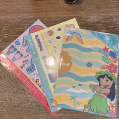 【Disney】ご褒美シール&ランチョンマットセット