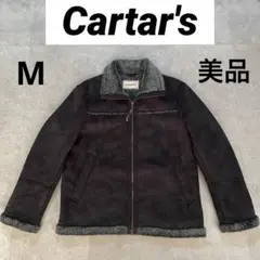 CARTER's カーターズ　エコムートンジャケット 裏ボア　墨黒　M 美品