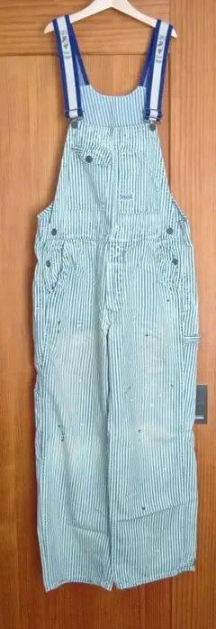 デニム＆ダンガリー　ヴィンテージ風　オーバーオール　01サイズ