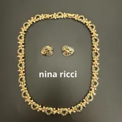 美品　nina ricci ネックレス&イヤリング