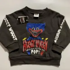 新品　Poppy Playtime ハギワギ　トレーナー　90 ダークグレー