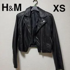 H&M レザージャケット XS