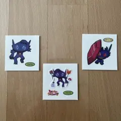 ポケモンパン　シール　デコキャラシール ヤミラミ