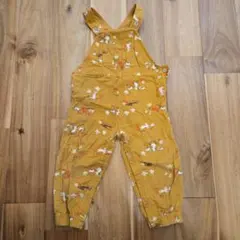 PETIT BATEAU 動物柄オーバーオール 2歳　86cm
