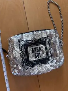 めい様専用ANNA SUI シルバースパンコールポーチ