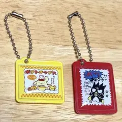 サンリオキャラクターズ お菓子チャーム2 ポムポムプリン バッドばつ丸 セット