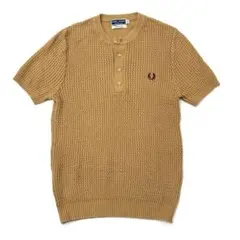 FRED PERRY コットンニット　Tシャツ【38】 イタリア製　ITALY