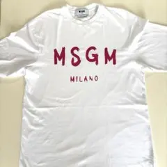 MSGM ロング丈Tシャツ