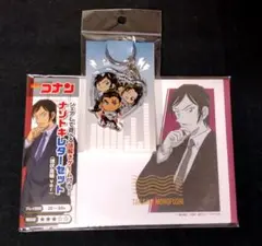 名探偵コナン×大阪城 夏フェス☆アクキー☆長野県警組&諸伏高明謎解レターセット