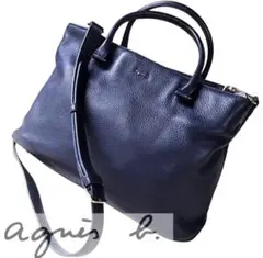 アニエスベー ショルダーバッグ ハンドバッグ 2way レザー