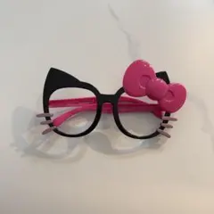 ユニバ キティ メガネ