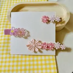 【3個セット】ヘアクリップ キッズ、ベビーにも