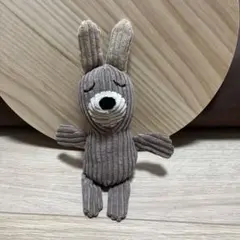 うさぎ ぬいぐるみ コーデュロイ素材　音の鳴るぬいぐるみ