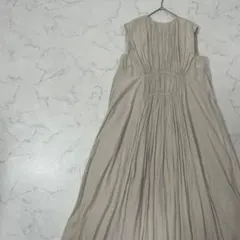 Mila Owen ワントーン ノースリーブ フレア ロング ワンピース 1