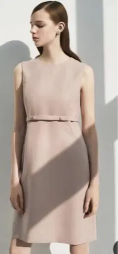 春夏　FOXEY ペールピンク　ワンピース　38