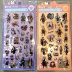 鬼滅の刃 ぷくぷくシール ぷっくり 立体シール 2枚セット