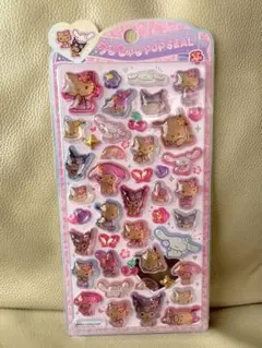 【正規品】うるちゅるpopシール　サンリオキャラクターズ　日焼け