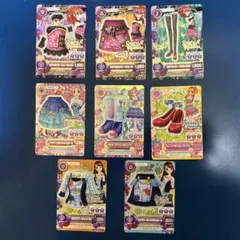 アイカツカード 8枚セット　値下げ交渉受け付けます