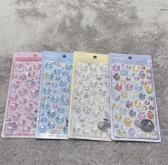 ③ しずくちゃん ボンボンドロップシール 4種類セット