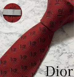 極美品 Dior ネクタイ CD総柄